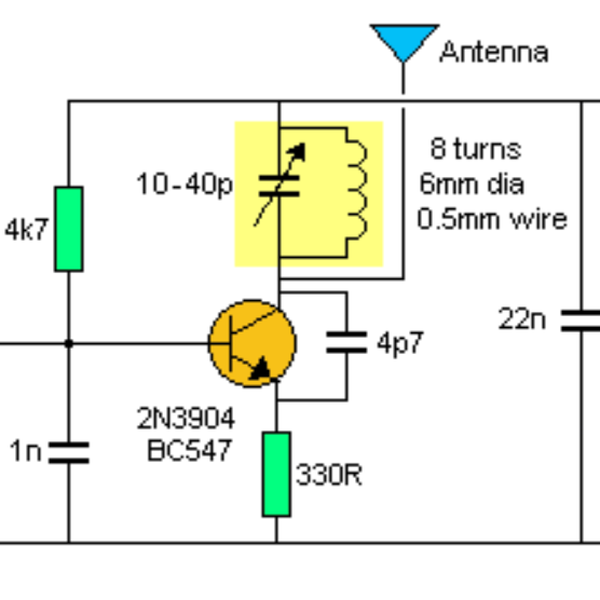 FM Radio Jammer Circuit Using LC Oscillator | Hackaday.io