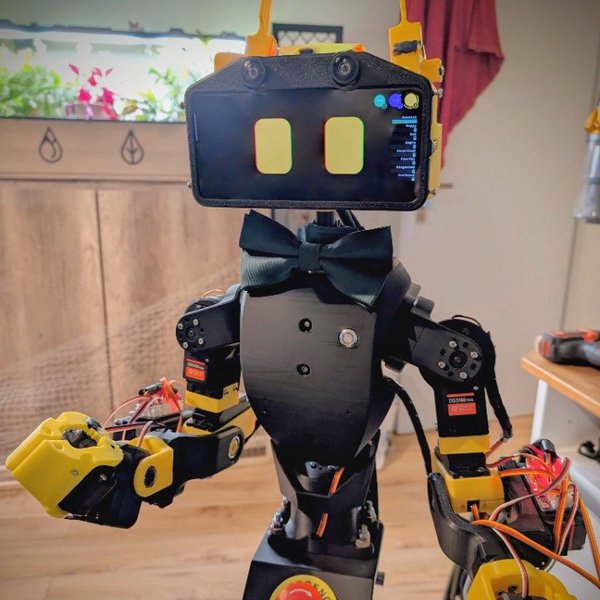 Almost humanoid robot | Hackaday.io