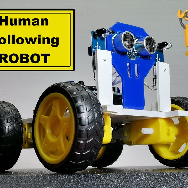 DIY Arduino Human Following Robot | Hackaday.io