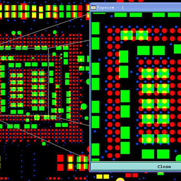 EQ examplePCB Solder mask at BGA area Hackaday.io