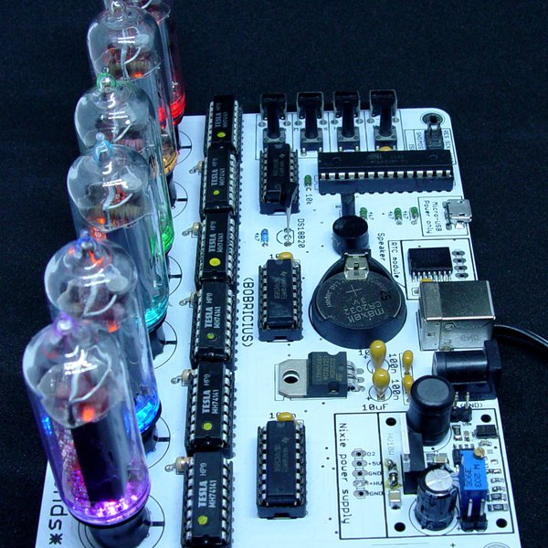 Single board nixie clock | Hackaday.io