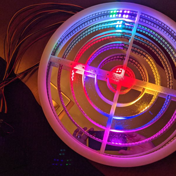Analog Binary Infinity Mirror Clock | Hackaday.io