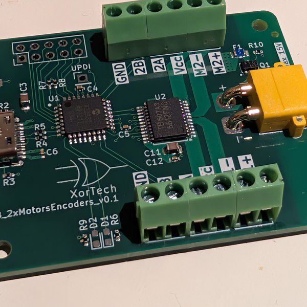 USB CDC Motor Driver with PID and Tuning assistant | Hackaday.io