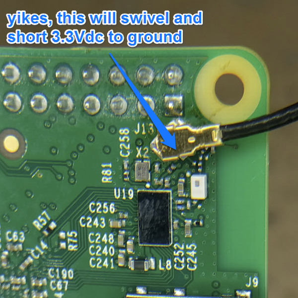Raspberry Pi 3 External Antenna | Hackaday.io