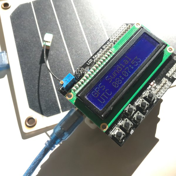 GPS Sundial | Hackaday.io