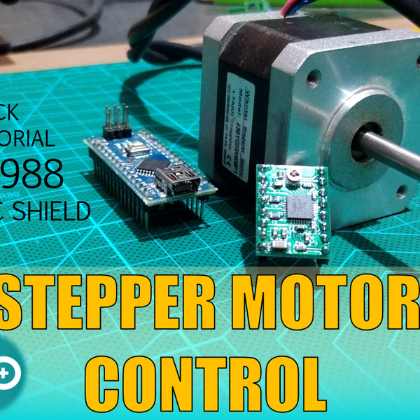 Large Stepper Motor Control A4988 | Hackaday.io