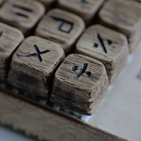 Cistercian wooden keyboard | Hackaday.io