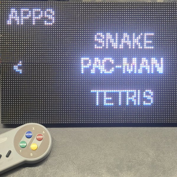 PiMatrixOS – Raspberry Pi HUB75 LED Matrix Platfor | Hackaday.io