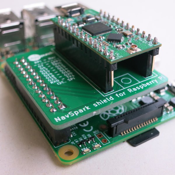 NavSpark shield for Raspberry Pi | Hackaday.io