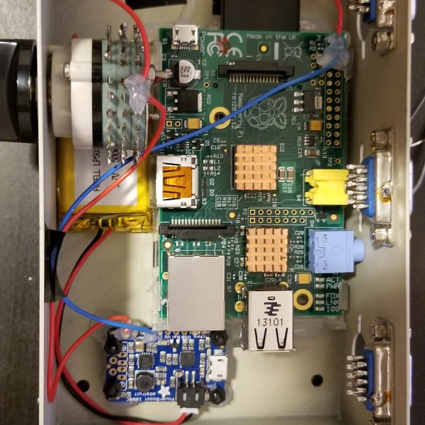 Vintage data switch raspberry pi case | Hackaday.io