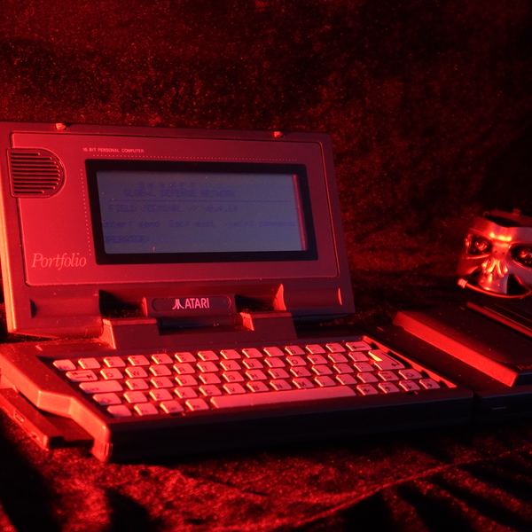 Portfolio AI Interface: ChatGPT on Atari Portfolio | Hackaday.io