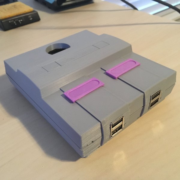 how to set up retropie snes case