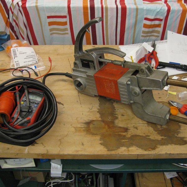 look inside and repair of 1970s prof. spot welder Hackaday.io