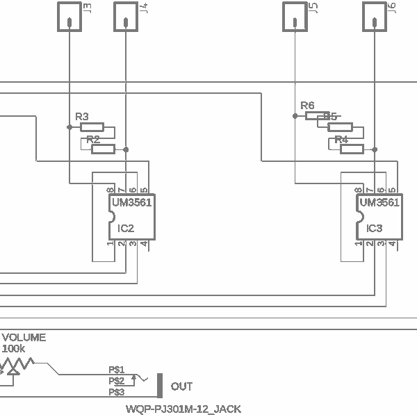 Um3961 Layout UM3561 | Hackaday.io