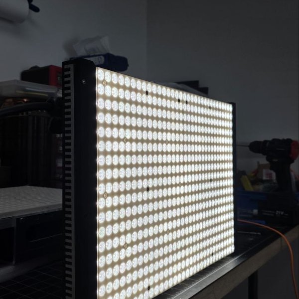 High-Power LED Panels With Custom Secondary Optics | Hackaday.io