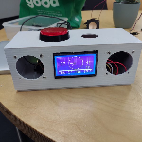 Internet Radio Alarm Clock | Hackaday.io