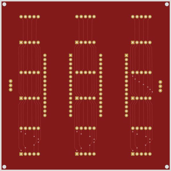 A Seven Segment Art Installation | Hackaday.io