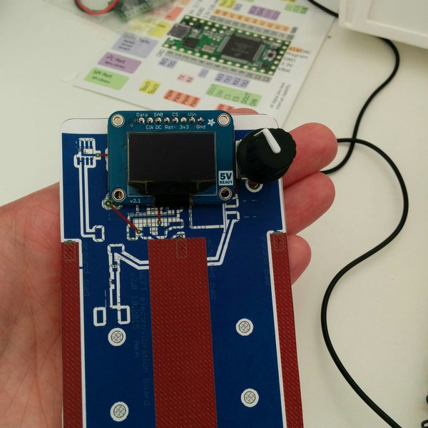 WEFT electrovibration demo board | Hackaday.io