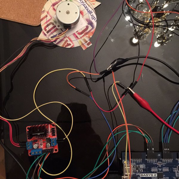 Mechanical Sunflower with stepper motor and FPGA | Hackaday.io