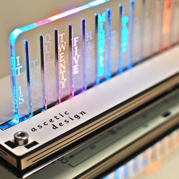 Word Clock base on RGB LED WS2812B | Hackaday.io