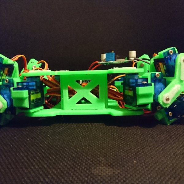 Robot spider w/ 9g Servos | Hackaday.io