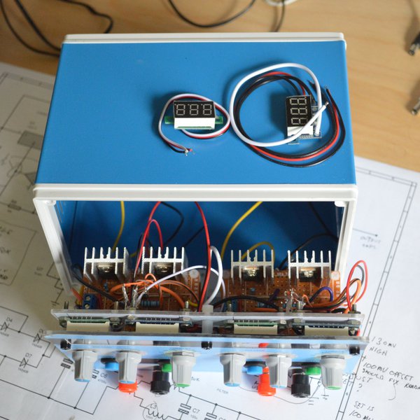 Simple LM317 Power Supply with Current Limiting | Hackaday.io