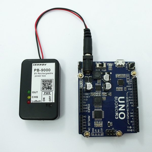 9V Rechargeable batteries box for Arduino Hackaday.io