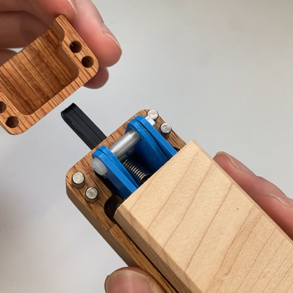 A Satisfying Mechanism That Hooks Your Keys | Hackaday.io