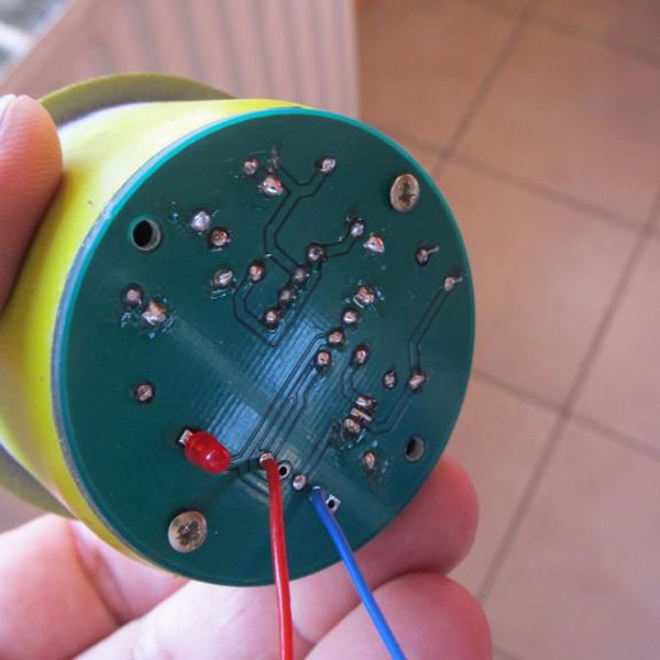 piezoelectric button