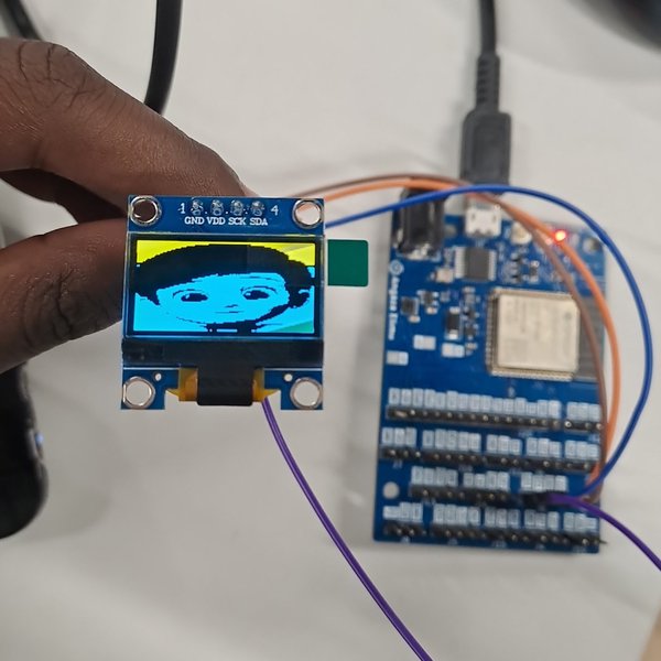 Bitmap Image Display on OLED Screen | Hackaday.io