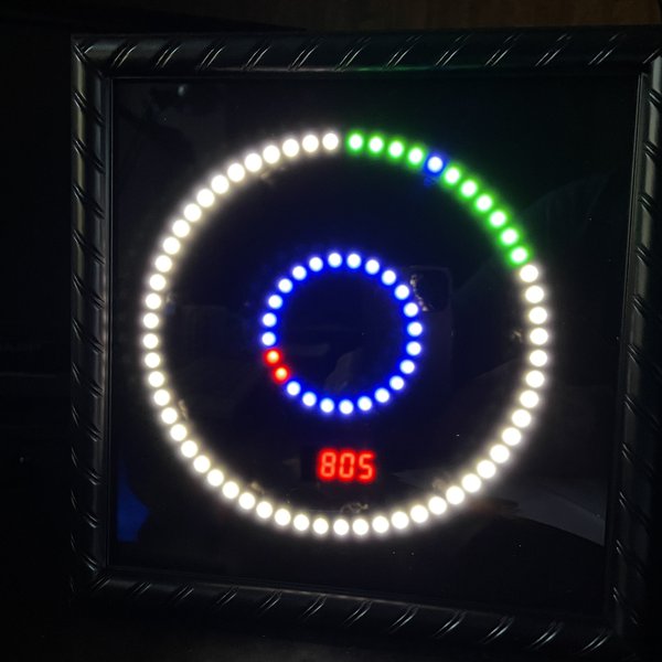 Internet Connected NeoPixel Clock | Hackaday.io