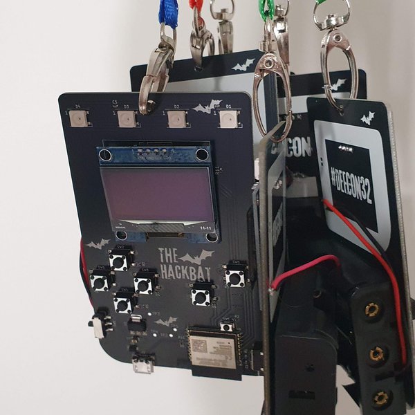 Hackbat Badge | Hackaday.io