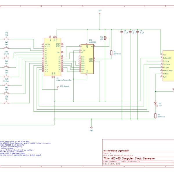 Retro 6502 Computer Variable Clock | Hackaday.io