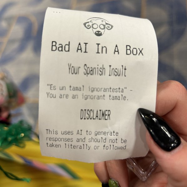 Bad AI In A Box (BAIIAB) | Hackaday.io