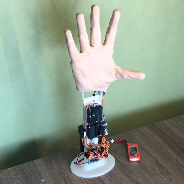 Arduino bionic sale arm