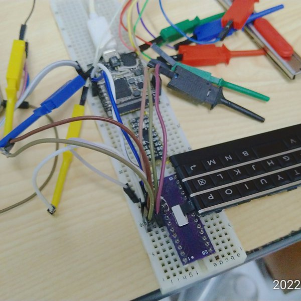 reverse engineering BB Passport keyboard | Hackaday.io