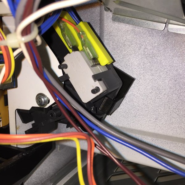 Panasonic microwave door latch fix | Hackaday.io