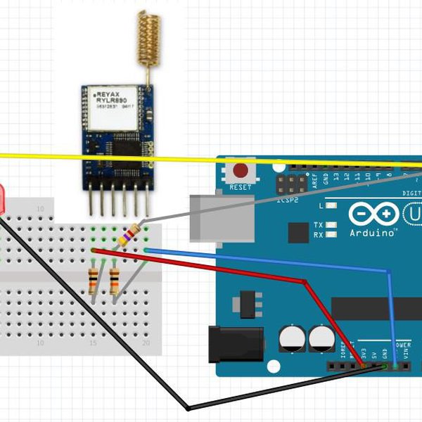 Arduino Reyax RYLR896 LoRa Module Project | Hackaday.io