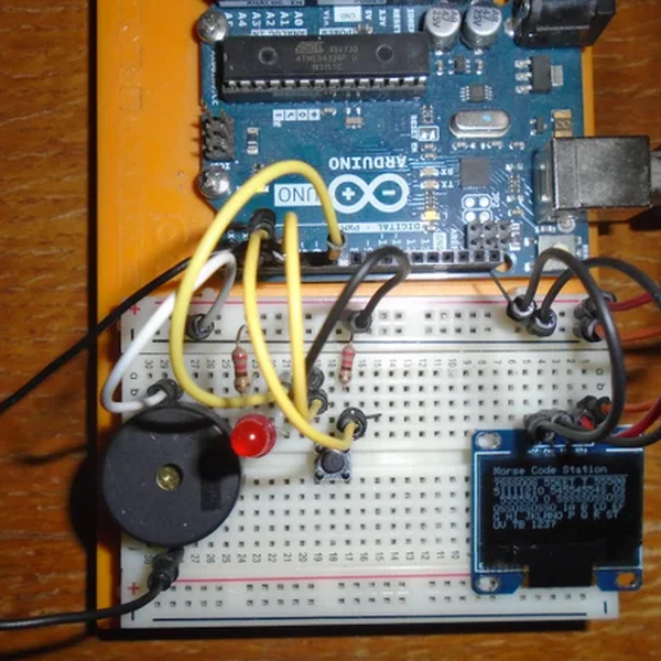 Arduino Morse Code Station | Hackaday.io