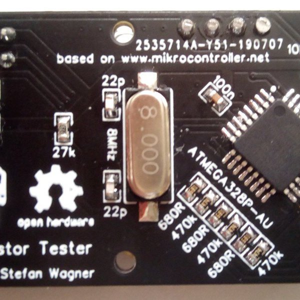 ATmega328P Transistor Tester | Hackaday.io