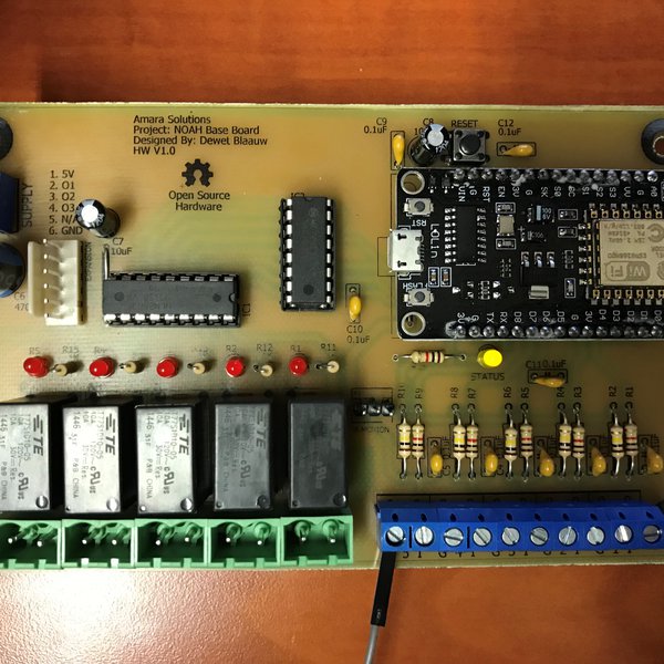 MQTT NOAH Baseboard | Hackaday.io