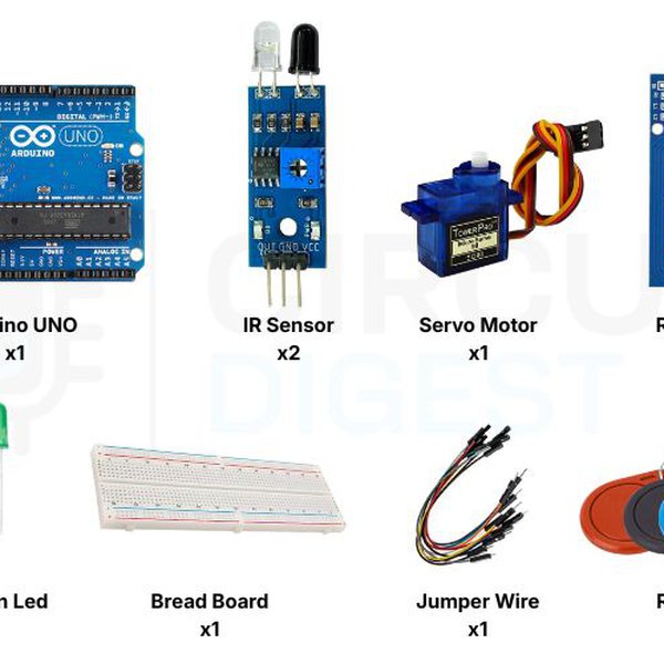 Toll Post Arduino Automatic Toll Gate System Using Arduino & RFID | Hackaday.io