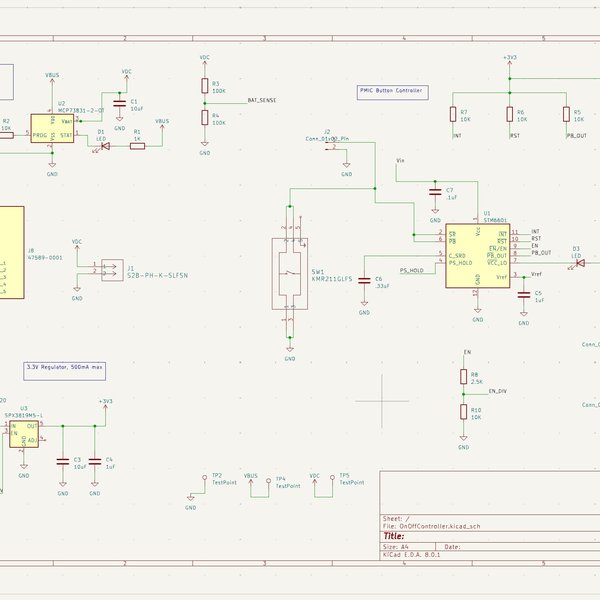 SmartClick: A Single Button for Power and Input | Hackaday.io