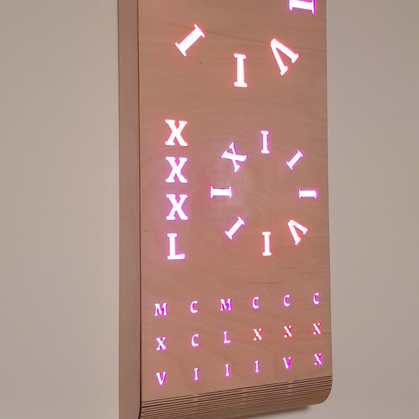 Roman LED Clock | Hackaday.io