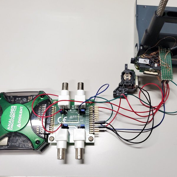 DVD pickup LASER microscope