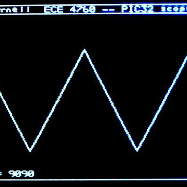 PIC32 scope, 1 Megasample/sec | Hackaday.io