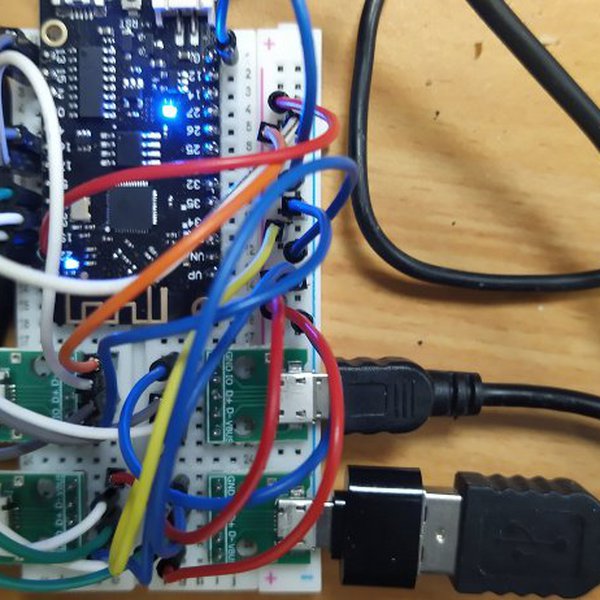 ESP32 usb software host | Hackaday.io