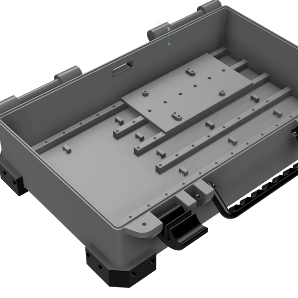 Cyberdeck Raspberry Pi5 Chasis Tactical Wedge Cyberdeck for Raspberry Pi 5 | Hackaday.io