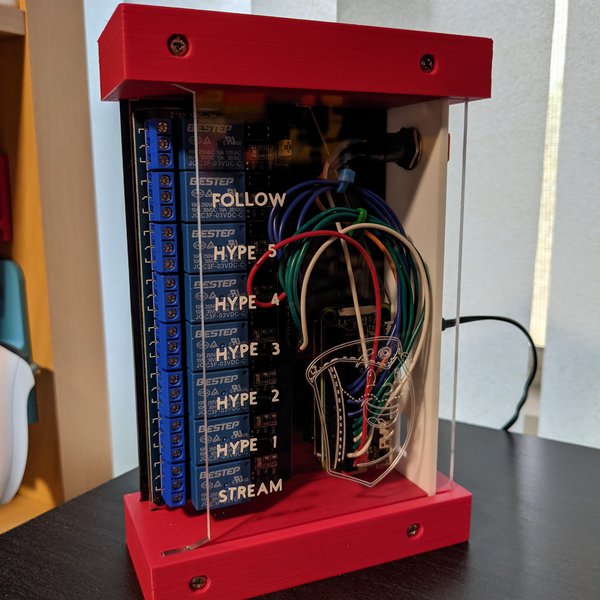 Twitch Relay Monitor | Hackaday.io