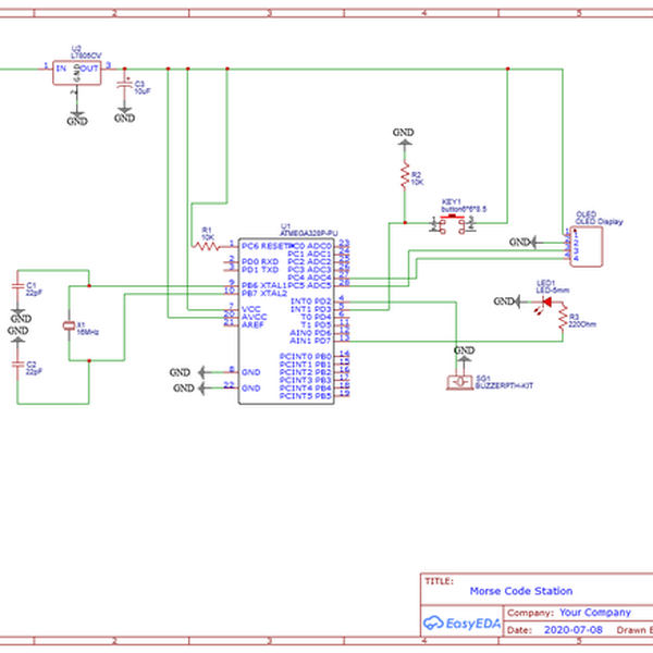 Arduino Morse Code Station | Hackaday.io